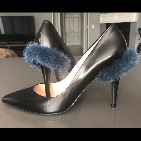 Fendi Pumps Black and Blue, Size:36 - Picture 1 of 16